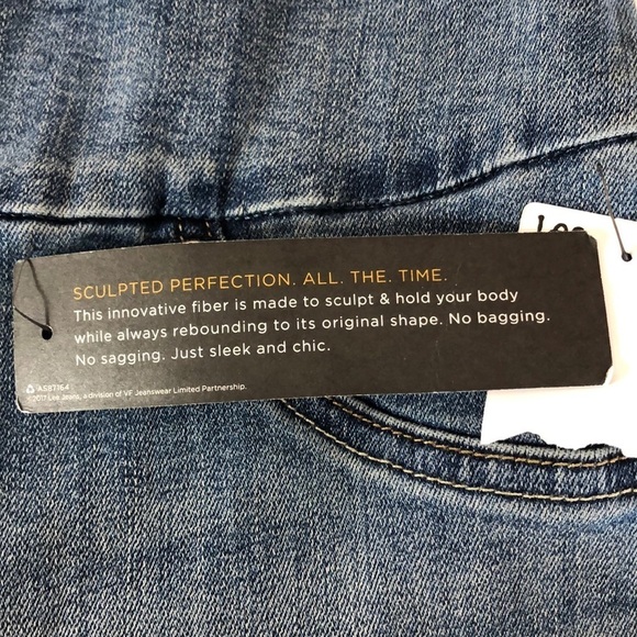 Lee Slim Fit Bermuda Mid Rise NWT 10 - Picture 8 of 8